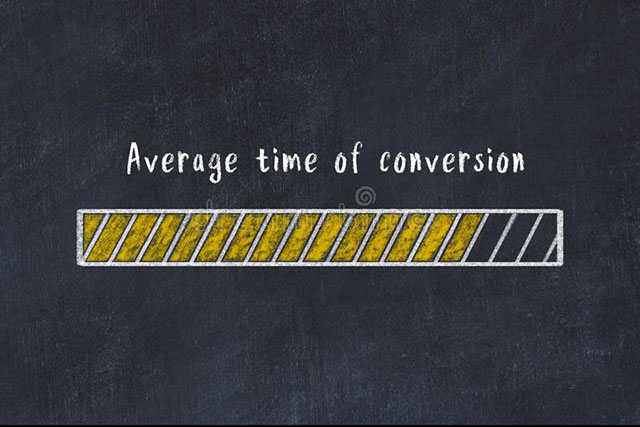 Average time conversion