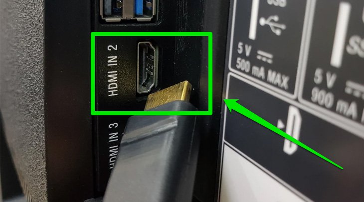 Cách kết nối laptop với tivi qua cổng HDMI
