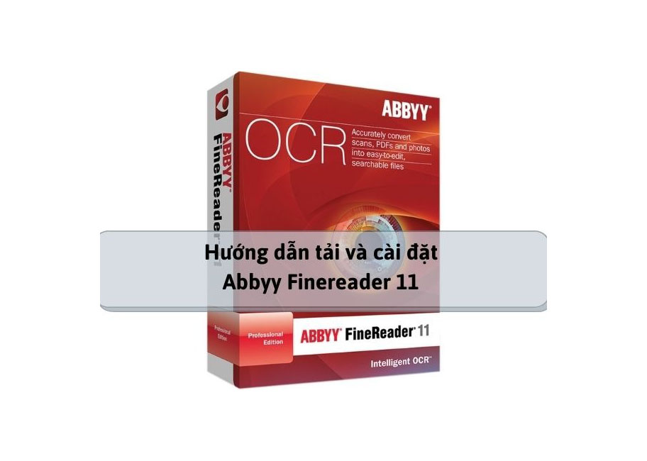 phần mềm Abbyy Finereader 11