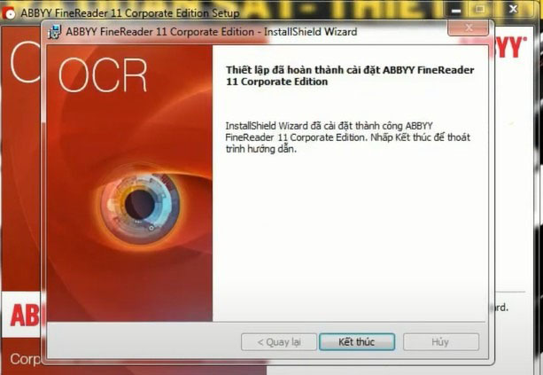 Cài đặt phần mềm Abbyy Finereader 11