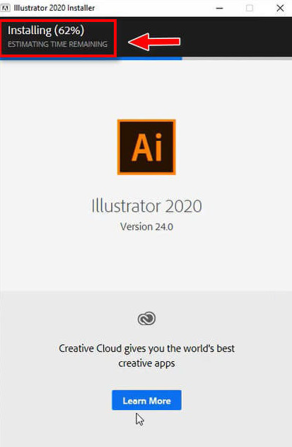 Cài đặt Adobe Illustrator cc 2020