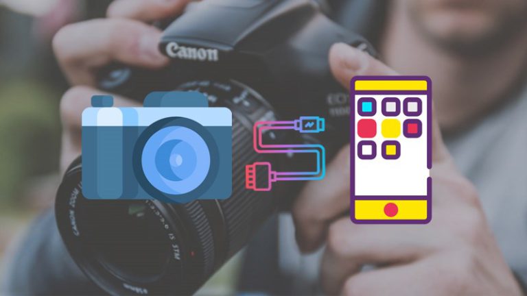 Cách lấy ảnh từ máy ảnh canon sang điện thoại