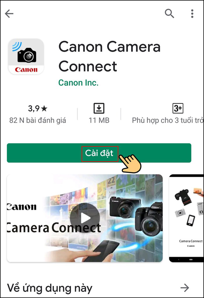 Cách lấy ảnh từ máy ảnh canon sang điện thoại qua app canon camẻa connect