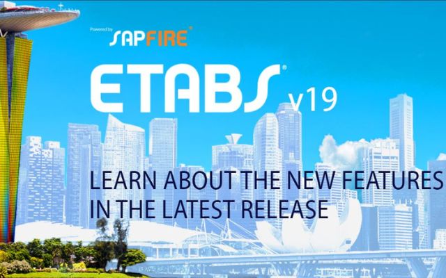 Các thông tin giới thiệu về phần mềm Etabs 2019