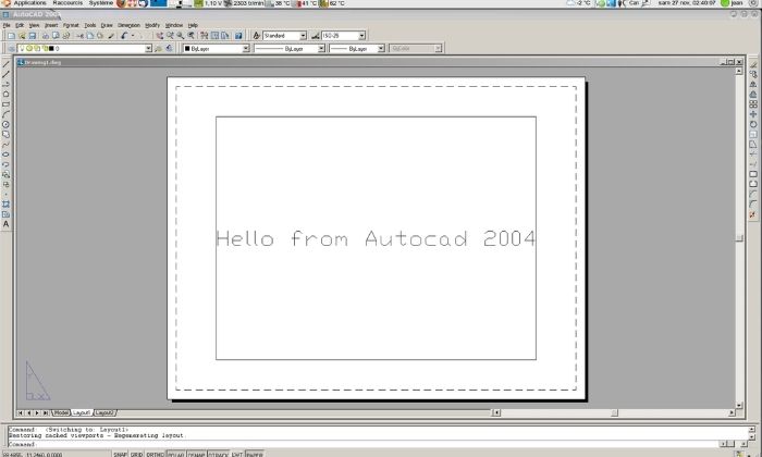 Đôi nét về phần mềm Autocad 2004