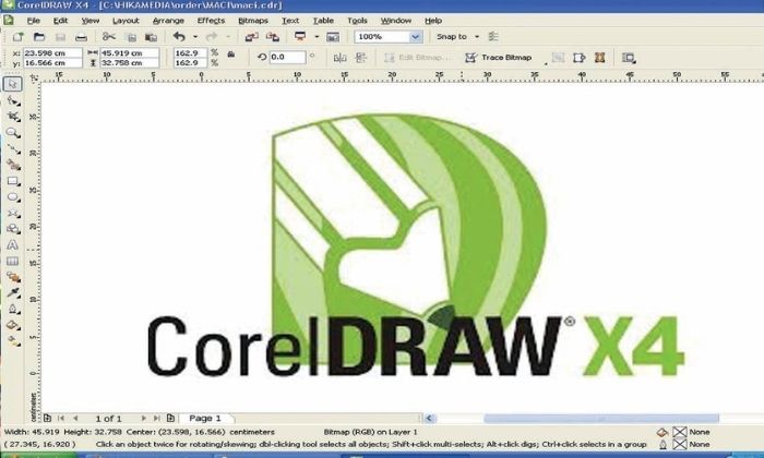 Giới thiệu đôi nét về phần mềm CorelDraw X4