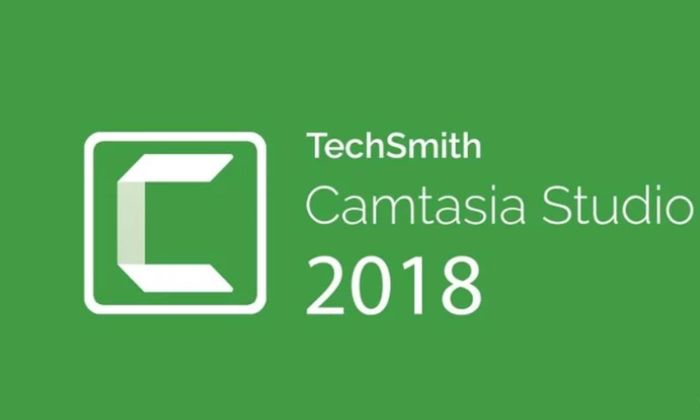 Phần mềm Camtasia phiên bản 2018