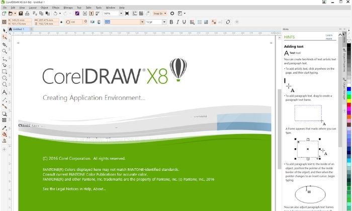 Phần mềm CorelDRAW X8 là như thế nào?