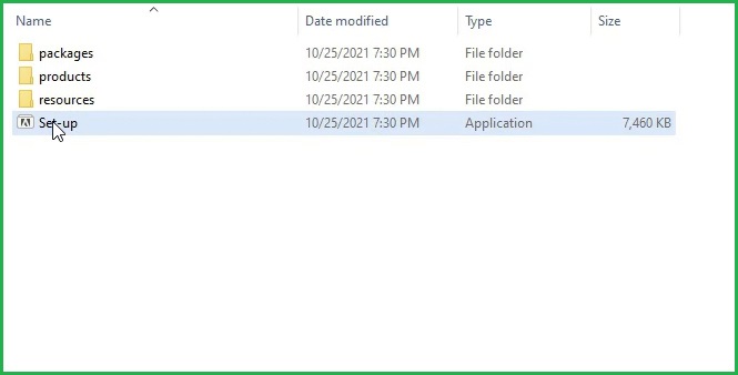 Chạy File Setup để cài đặt phần mềm